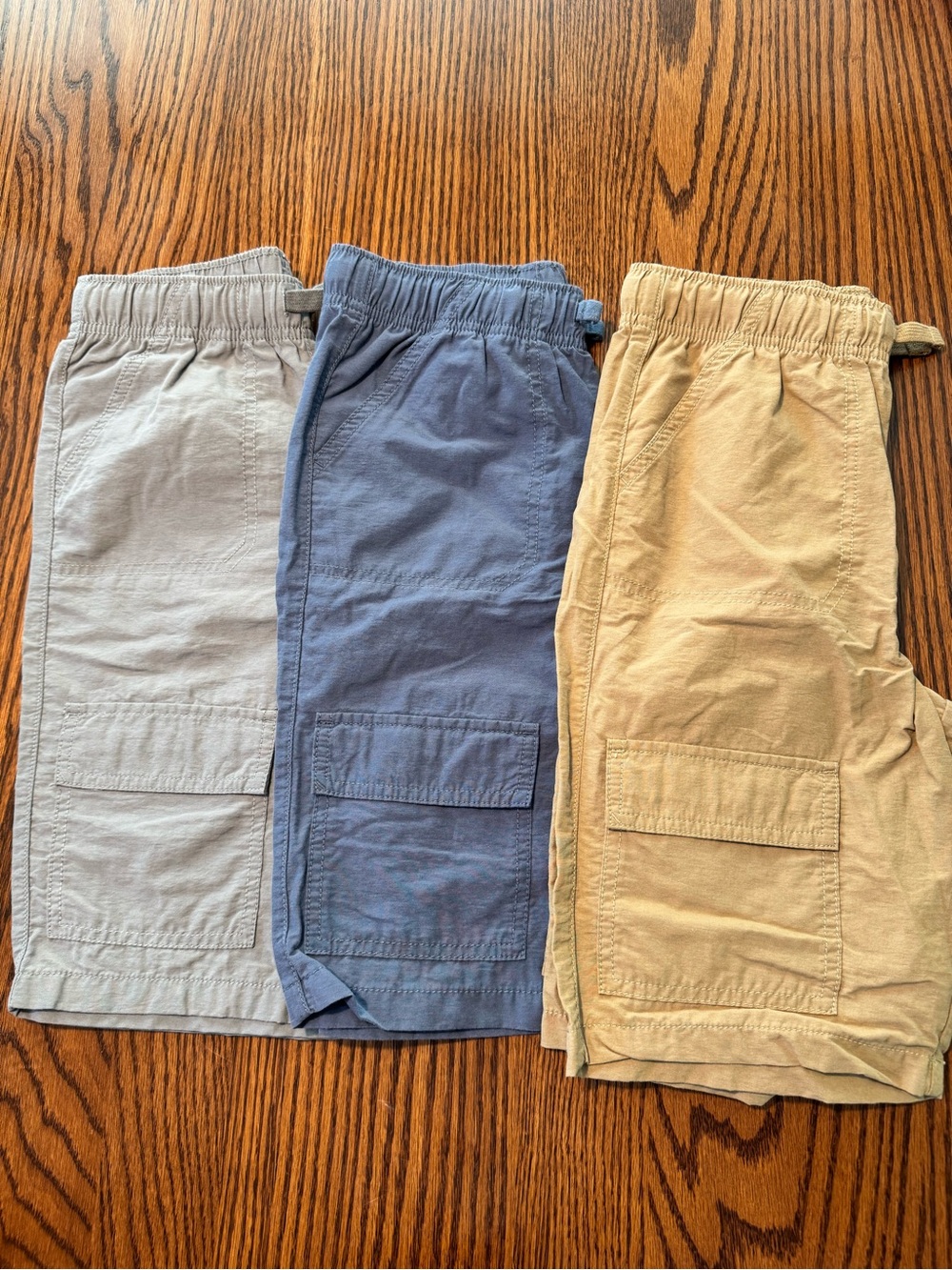 3 pair Boys Shorts with Elastic Waist